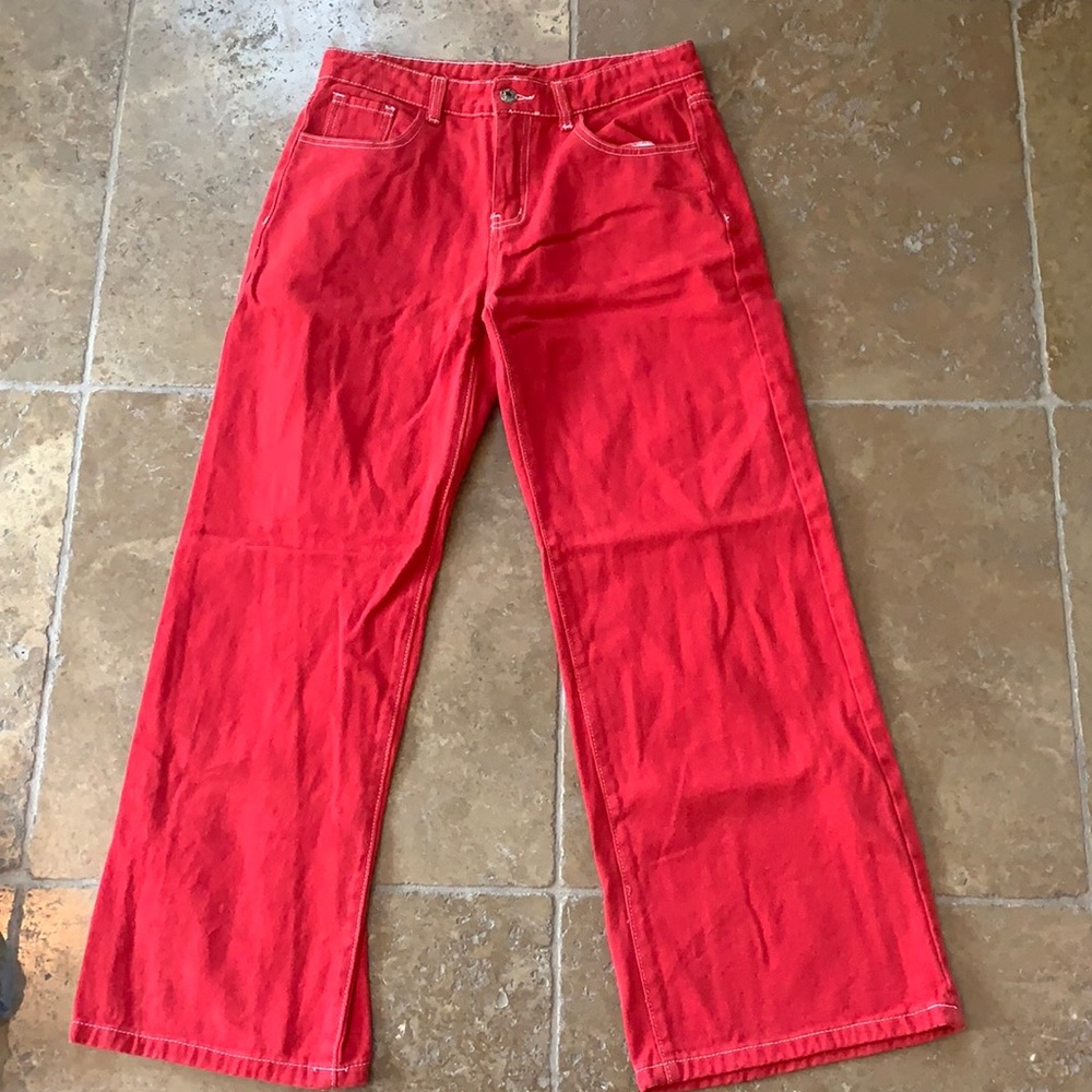 Shien Red fire pants❤️‍🔥